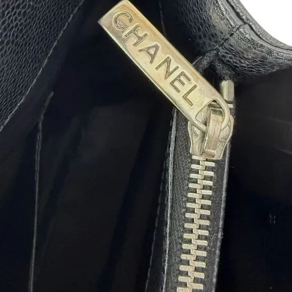 Chanel Caviar Quilted Black Grand Shopping GST Tote Bag - Picture 8 of 8
